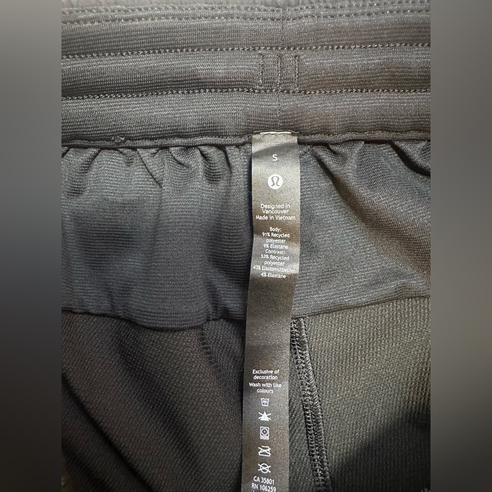 Lululemon Pants License to Train Joggers Men’s Performance Gym Sport Black Small - Picture 5 of 14